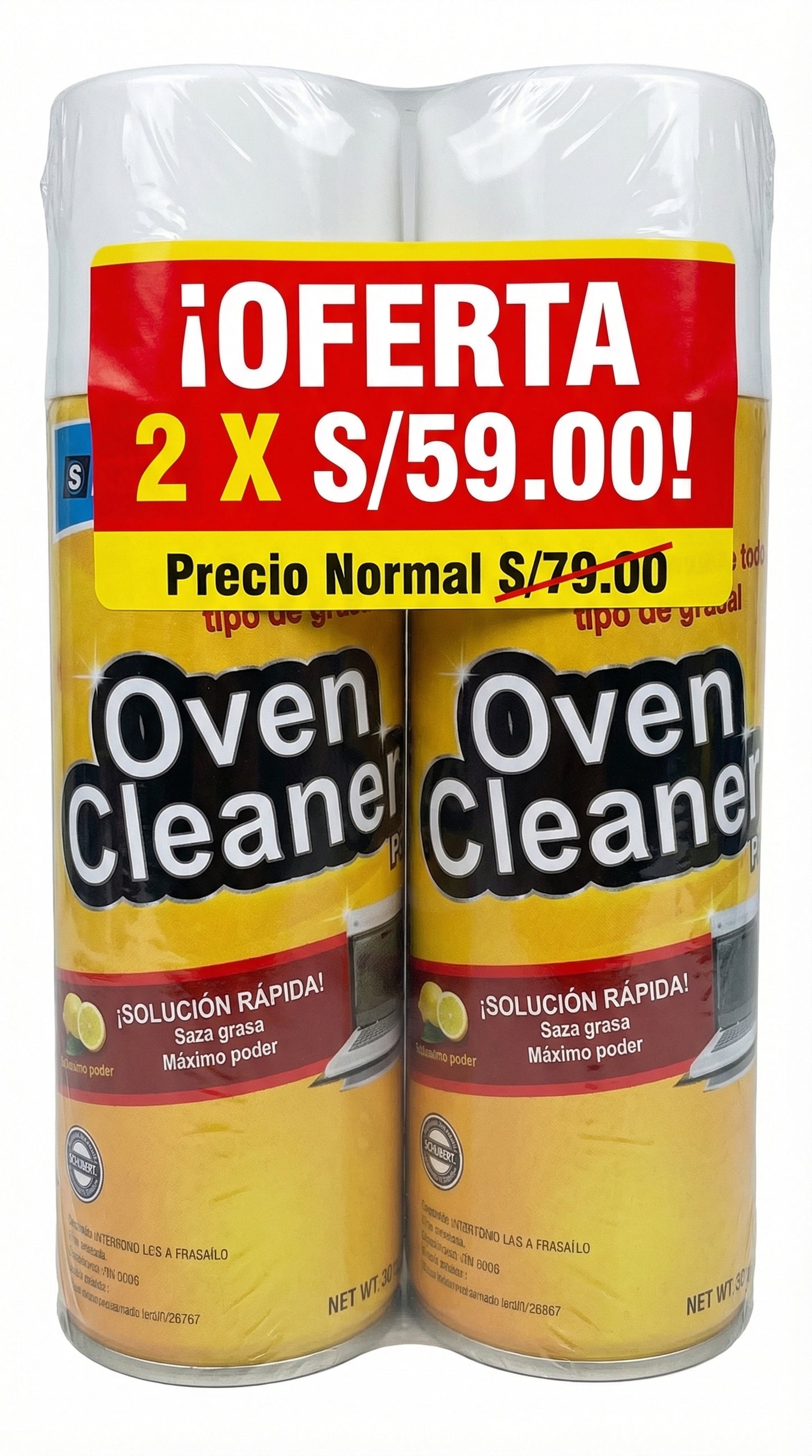 Pack x2 Oven Cleaner™ - Pago Contraentrega